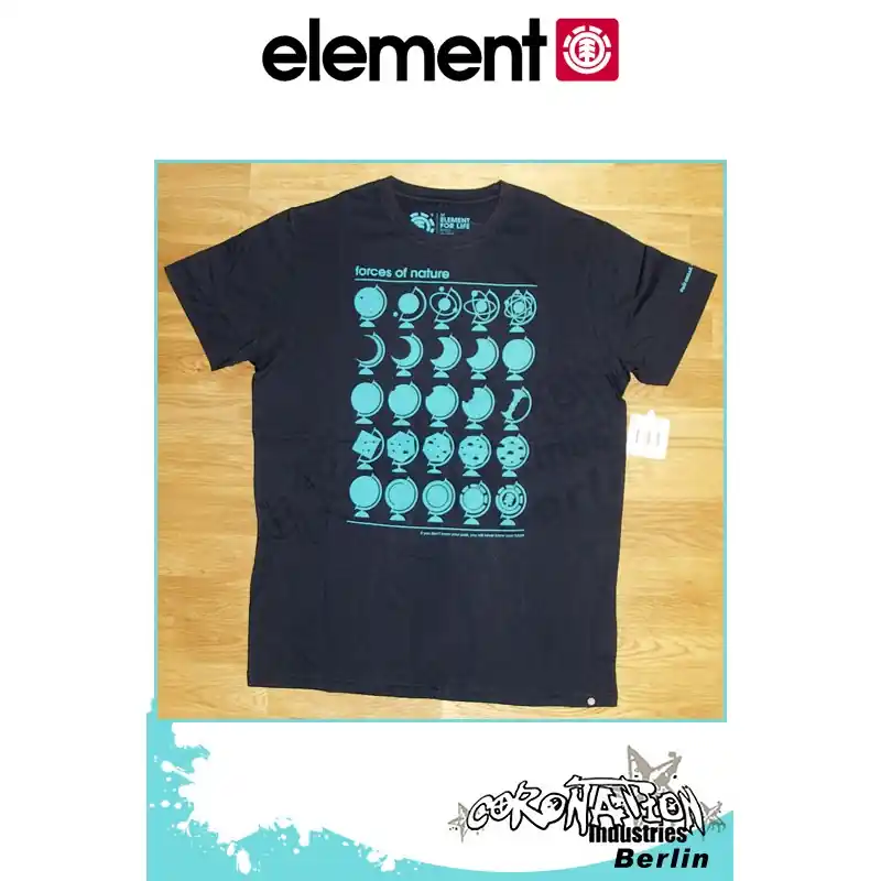 Top-Seller Element T-Shirt Forces S/S Fitted - Total Eclipse