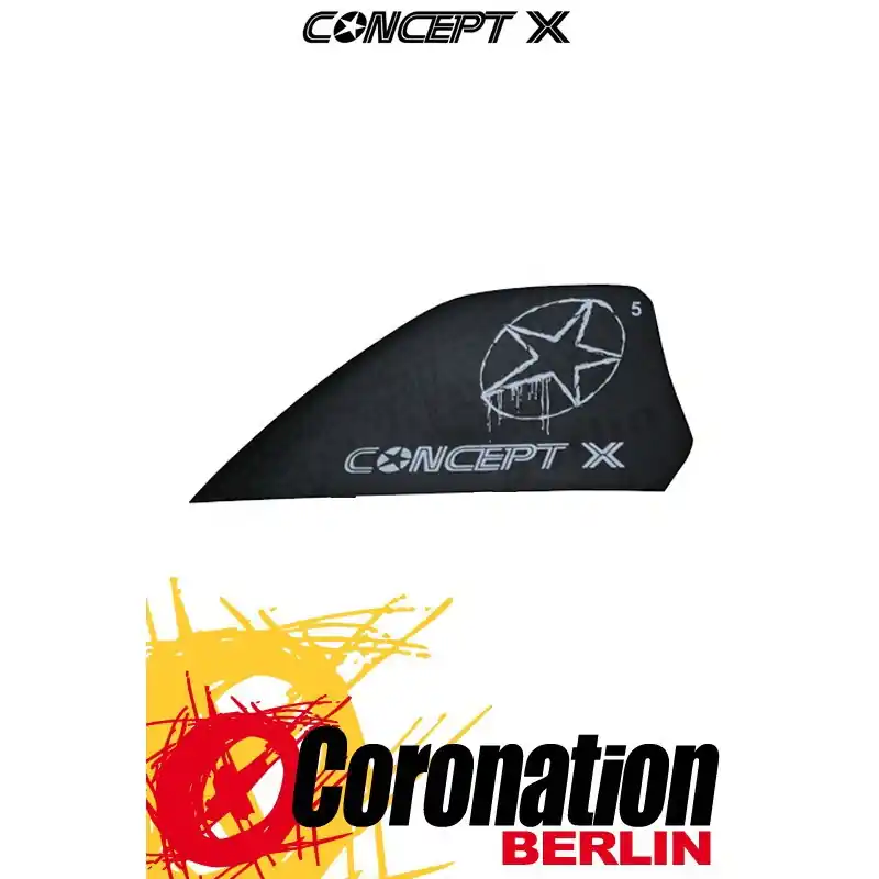 Concept-X HC Fins 5cm Kite Finnen Black Sofort Bestellen
