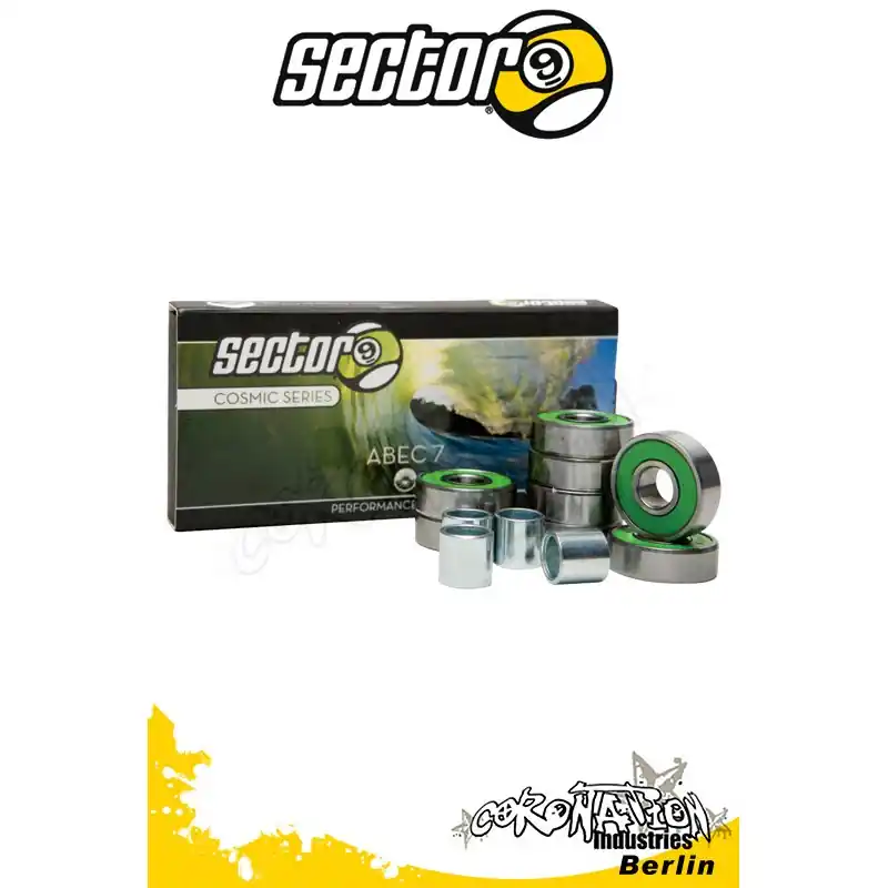 Sector 9 Cosmic Bearings ABEC7 Neu Im Sortiment