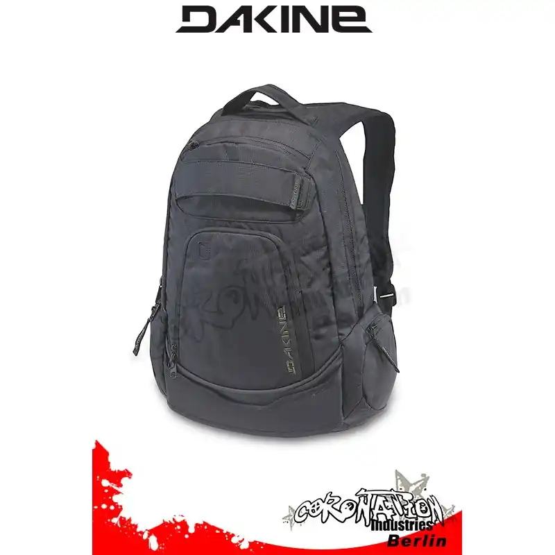 Dakine Varial Skateboard & Schul-Rucksack Noir Skate Backpack Neue Kollektion
