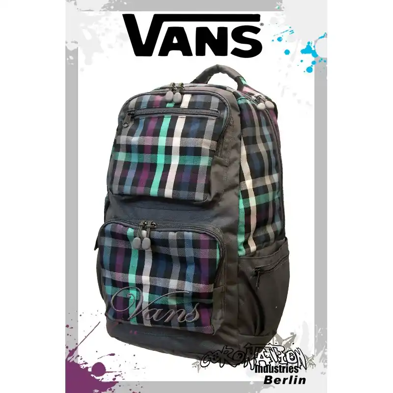 Finale Aktion Vans Bixby Grey Peacock Street & Sport Rucksack