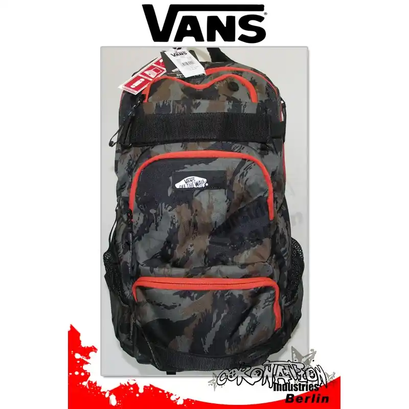 Vans Treflip Olive Camuflage Sport & Skateboard-Rucksack Highlight