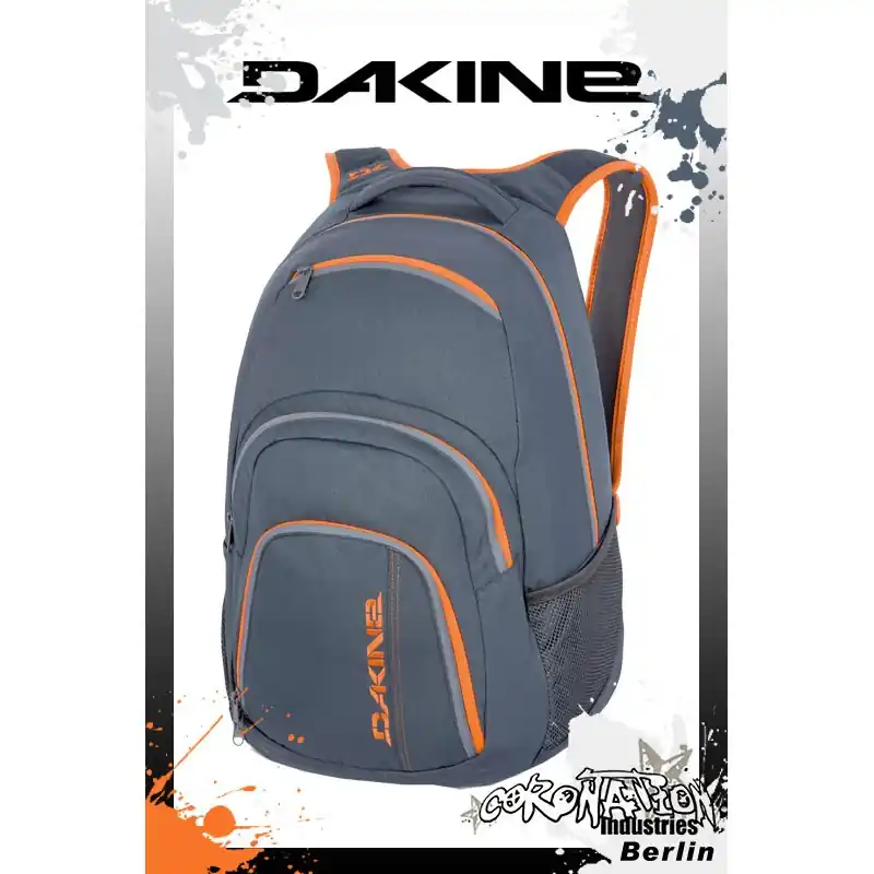 Dakine Campus LG Charcoal/Orange Street & Schul Rucksack 33L Nur Heute