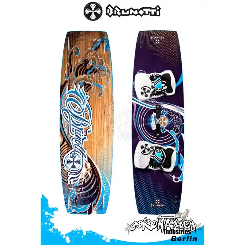 Brunotti Kiteboard ONYX 136x40cm mit Bindung Neue Ware