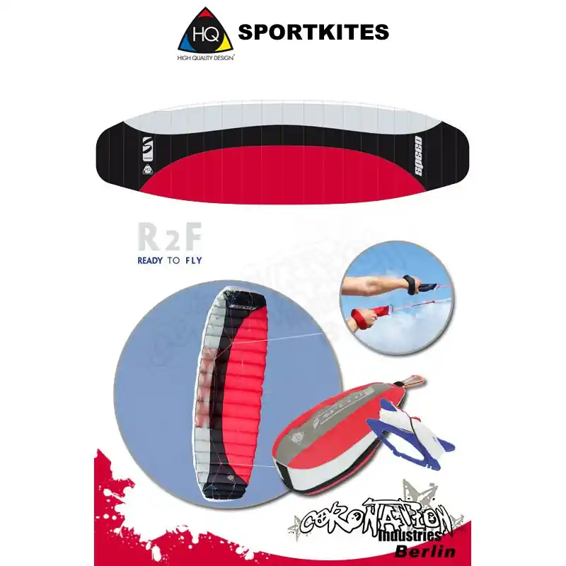 Bestpreis HQ Symphony Speed 2.5 R2F Lenkmatte Sportkites
