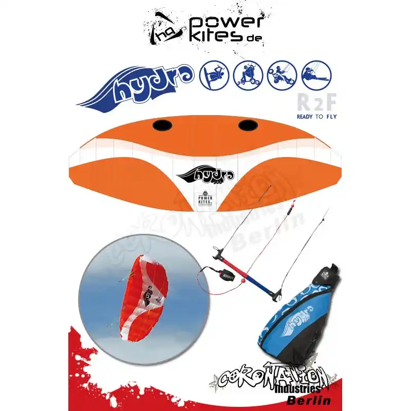 HQ Powerkites Hydra 300 R2F 2.6qm Must-Have