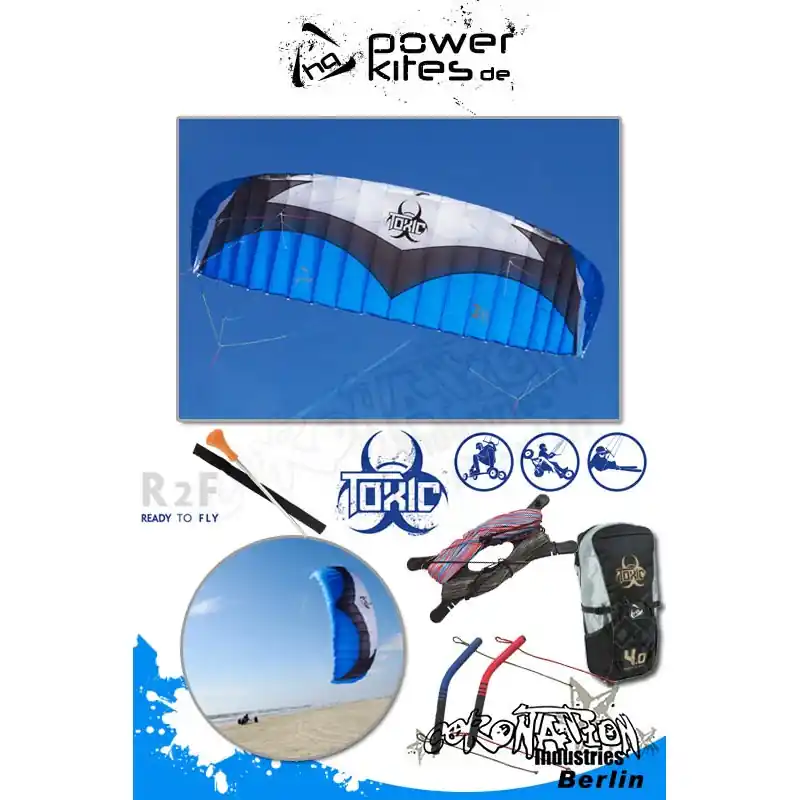 Hq Toxic 3.0 R2F Powerkites Schnäppchen