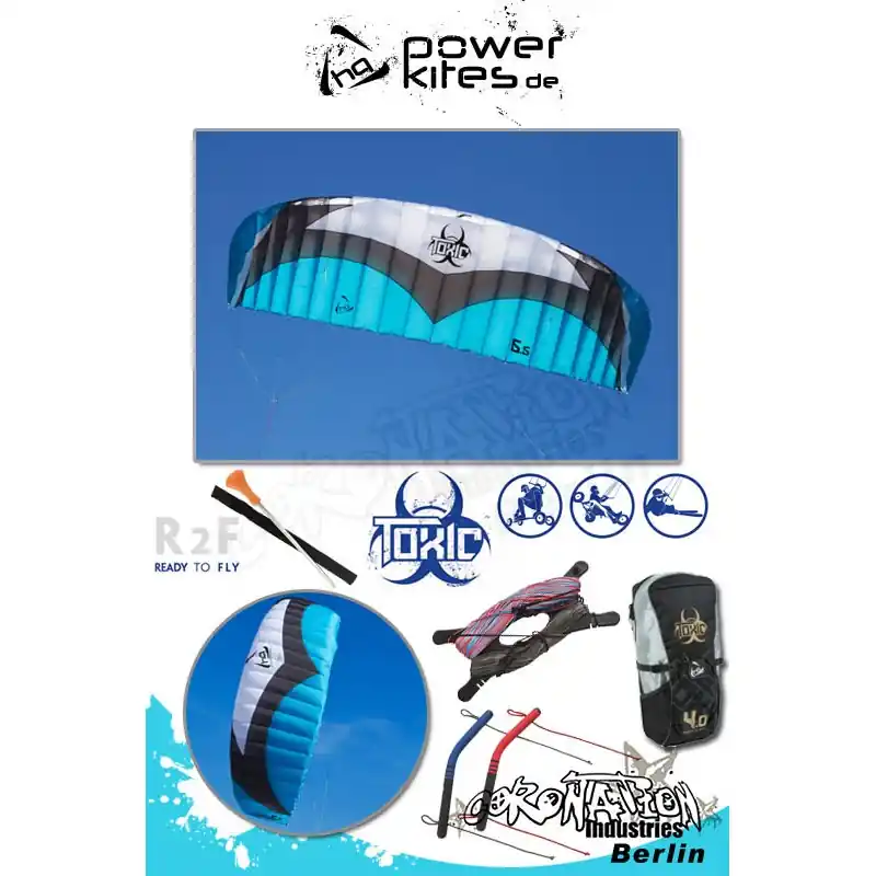 Preiswert Hq Toxic 6.5 R2F Powerkites