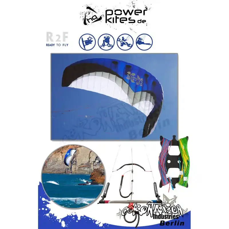 Finale Aktion HQ Matrixx 12.0 Powerkites Depowerkite