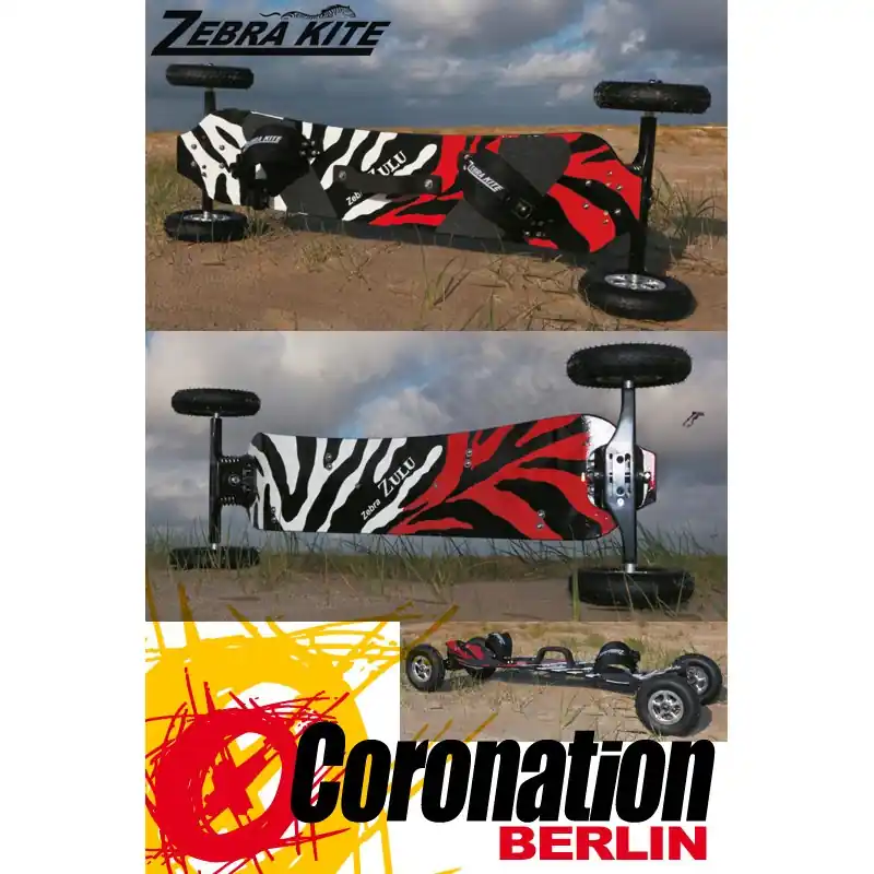Angebot Zebra Zulu Mountainboard ATB Board All Terrain Landboard