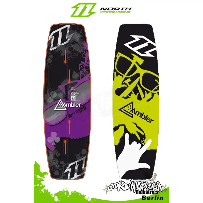 Ausverkauf North Gambler 2012 Kiteboard 136 x 41cm