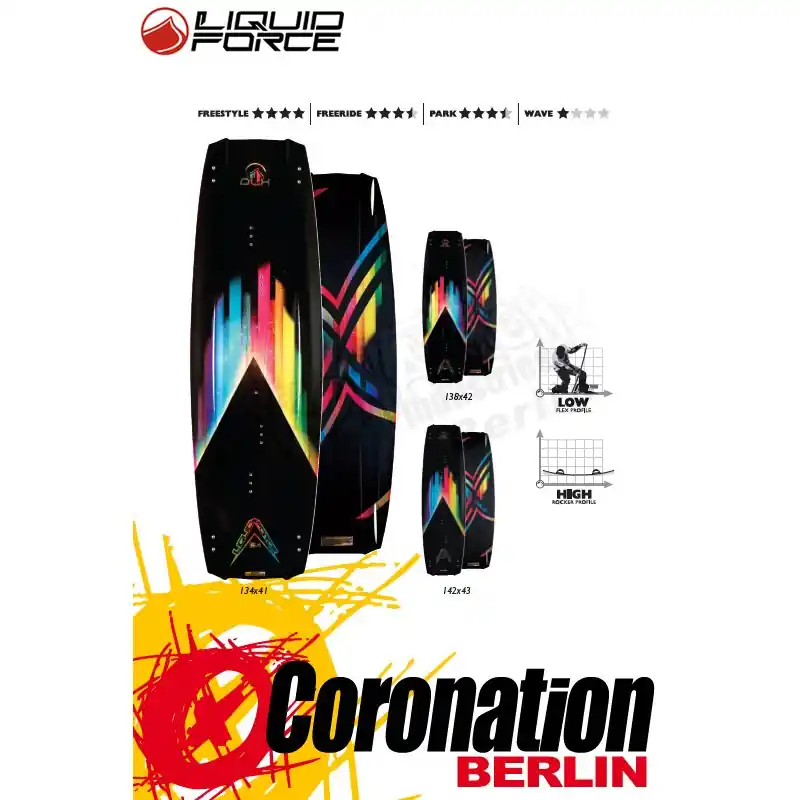 Must-Have Liquid Force DLX Kiteboard 134cm