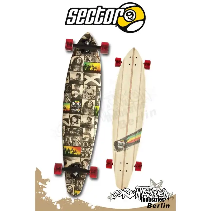 Zertifiziert Sector 9 Bob Marley Series Revolution 103cm