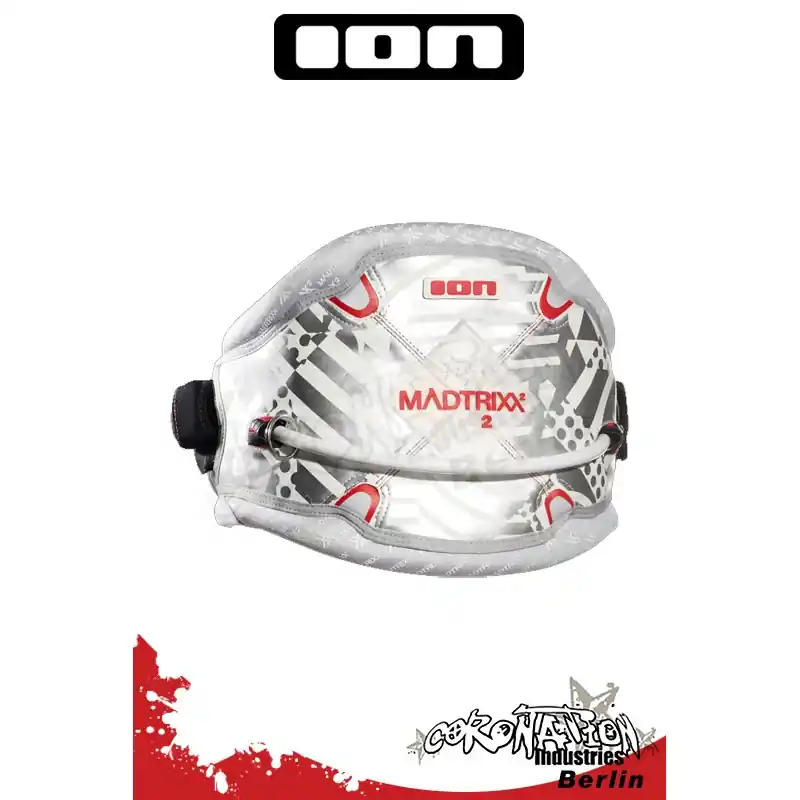 ION Madtrixx Kite Waist Harness White - HARDCORE SALE Neue Kollektion