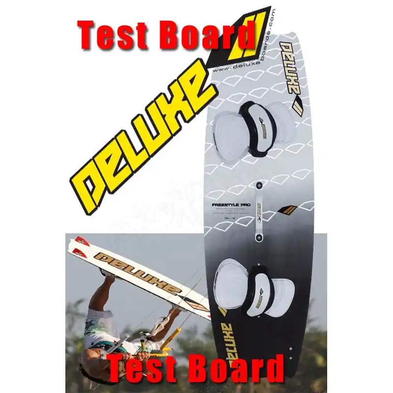 Deluxe Freestyle Pro Kiteboard Test-Gebraucht Board Neu