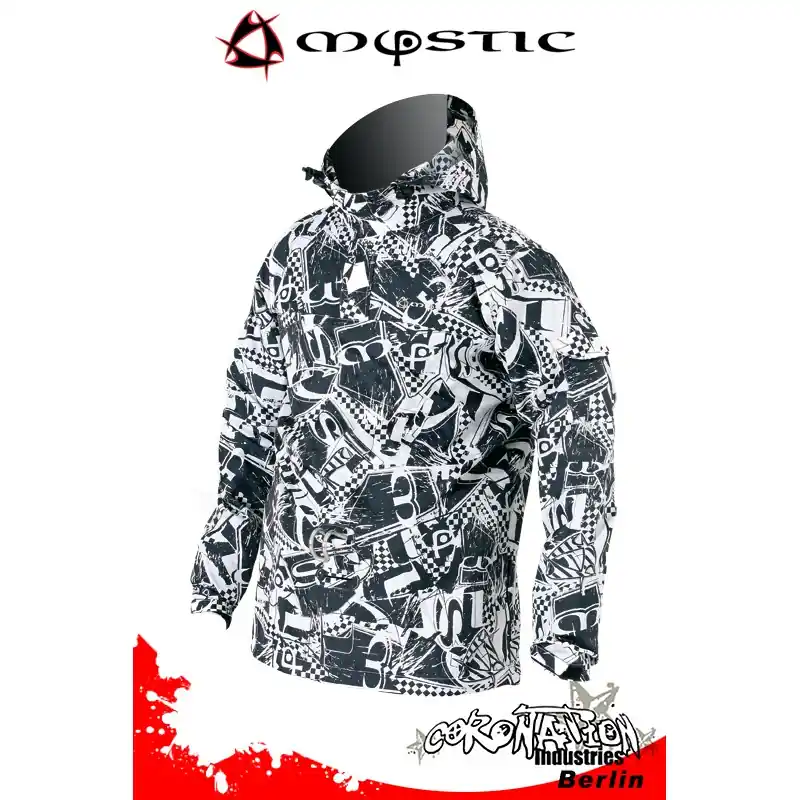 Mystic Flaka Jacke Smock Windjacke Overlay Kite Jacket Sonderangebot