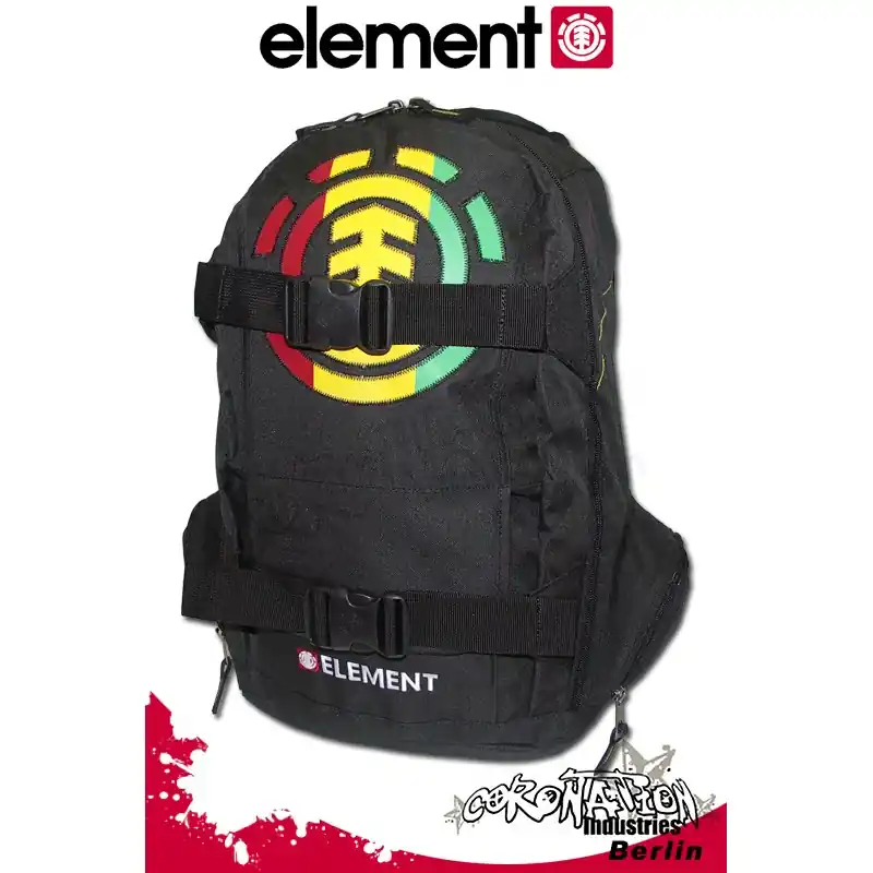 Neue Kollektion Element Rucksack Backpack Mohave - Rasta