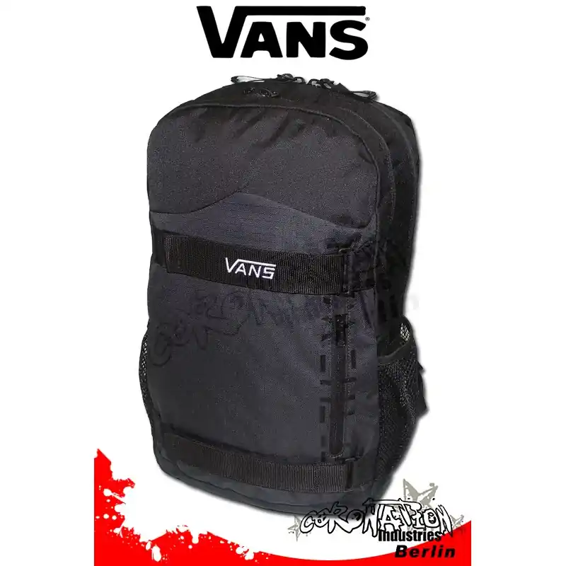 Heißes Angebot Vans Authentic Black Freizeit-Skateboard-Rucksack