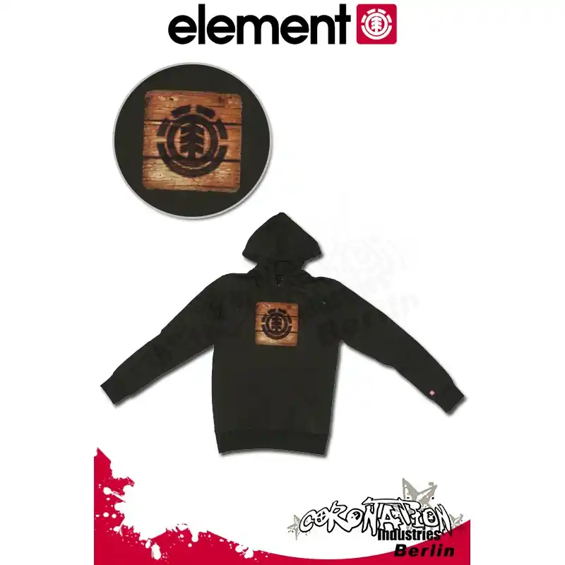 Neu Element Branded Ho Hoodie Military