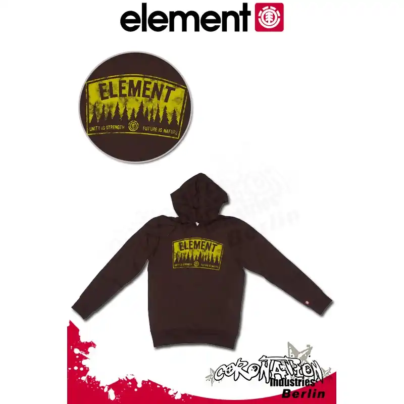 Markenprodukt Element Vapid Ho Hoodie Mud