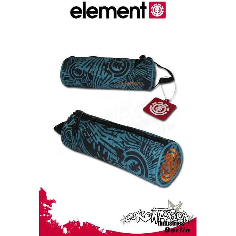 Element Lithium Pencil Case Federtasche Federmappe Pacific Schlamperrolle Neu Im Sortiment