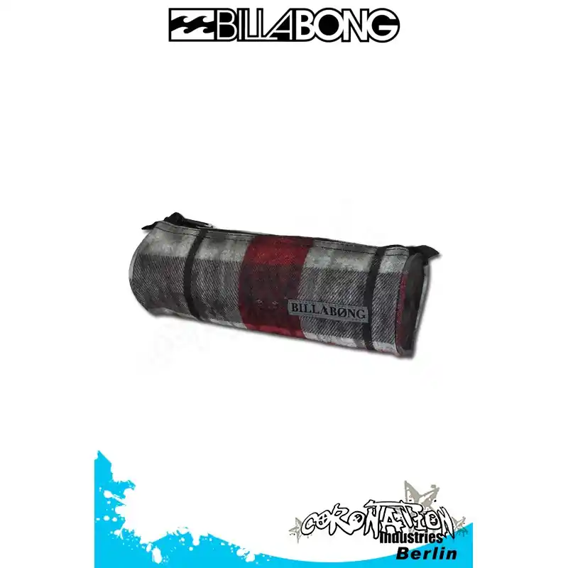 Preisknaller Billabong Pencil Case Federmappe Stifte Etui Federtasche Red