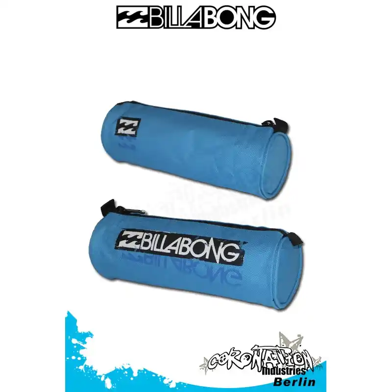 Mega-Angebot Billabong Pencil Case Federmappe Stifte Etui Federtasche Blue Cyan