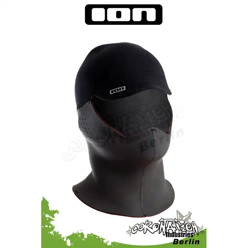 Bestseller ION Visor Hood 3/2 Neoprenhaube Black