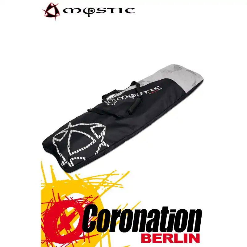 Sonderaktion Mystic Single Boardbag 2012 Kiteboard-Bag Black/Grey
