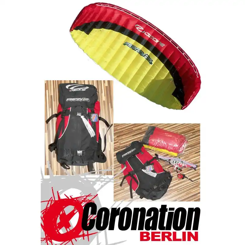 Neu Im Sortiment Ozone Frenzy 05 - 5qm gebraucht Kite