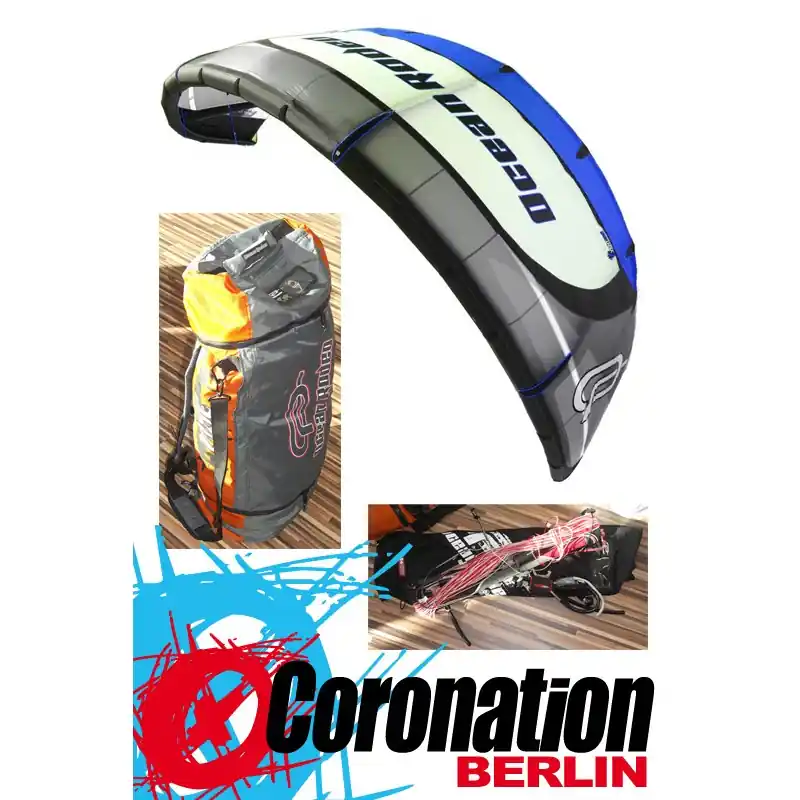 Echt Ocean Rodeo Rise - 6qm Gebraucht Kite komplett