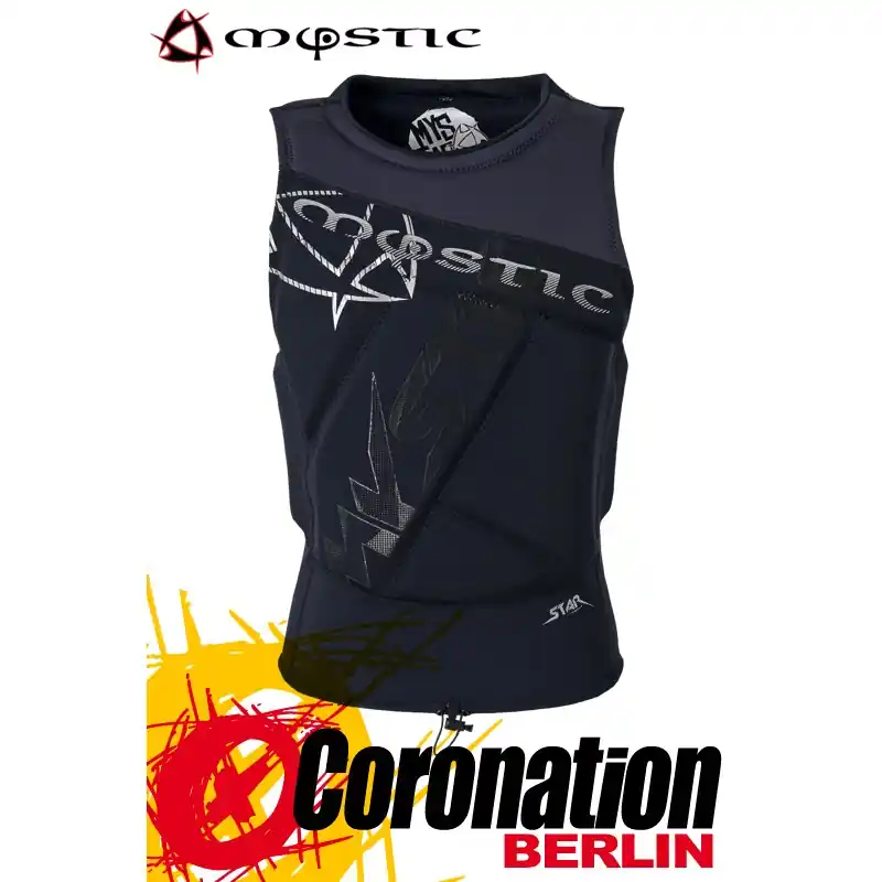 Mystic Star Impact Vest Prallschutzweste Black Direkt Vom Hersteller