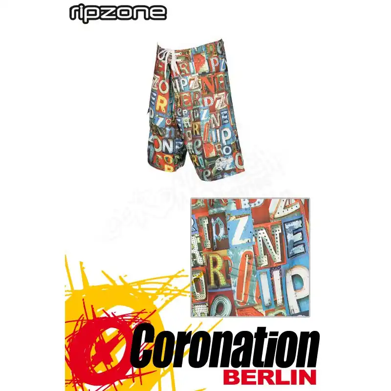 Ripzone Boardshorts Graphic Series Letters Rabatt