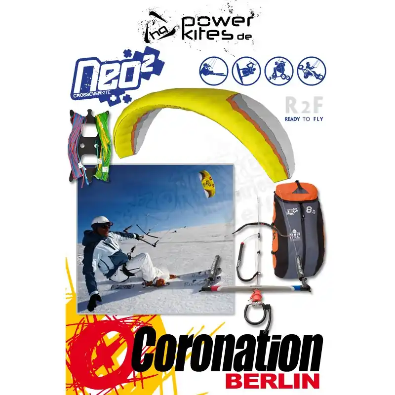 HQ Neo 2 Powerkites Softkite R2F 14.0 Neu