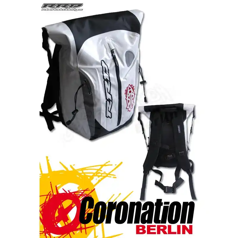 RRD Waterproof Backpack Wasserdichter Rucksack - White Billig