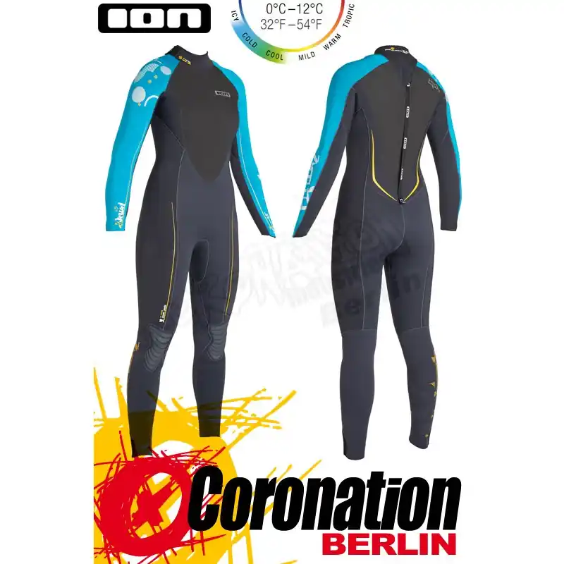 ION Jewel Semidry 5,5 DL Frauen Neoprenanzug Grey/Turquoise Sonderangebot
