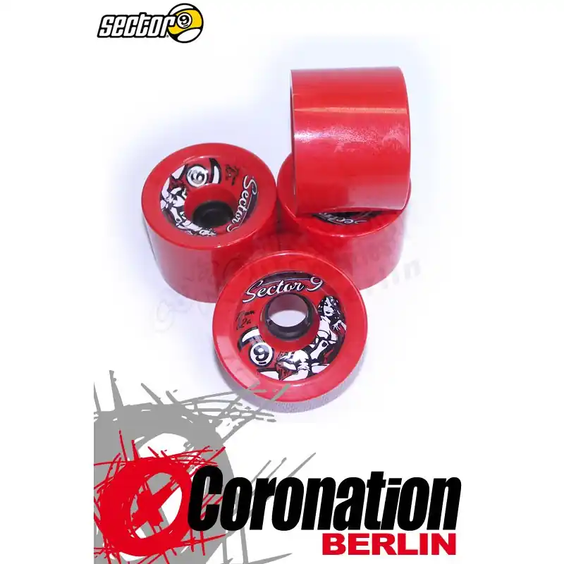 Super-Preis Sector 9 Race Formula Rollen 72mm 82a