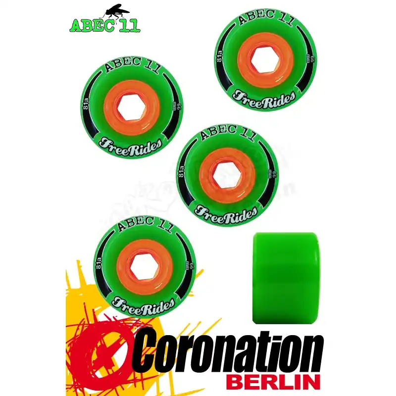 Neuheit ABEC11 Rollen Freerides Classic Wheels 66mm