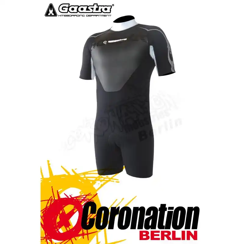Gaastra Matrix Shorty 2/2 mm Black/White Neoprenanzug Markenprodukt