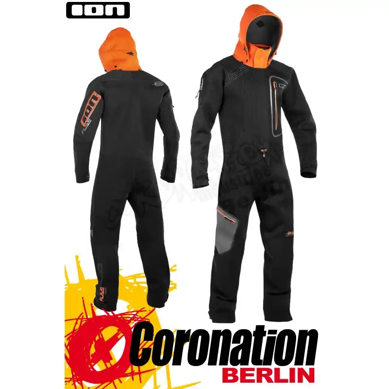 Solange Der Vorrat Reicht ION Fuse Drysuit 4/3 DL 2013 Trockenanzug Black