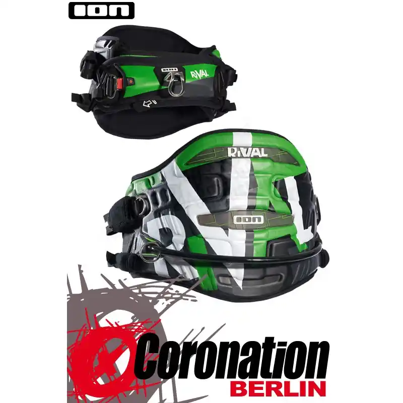Wochenendangebot ION Rival 2013 Kite Waist Trapez Black/Green