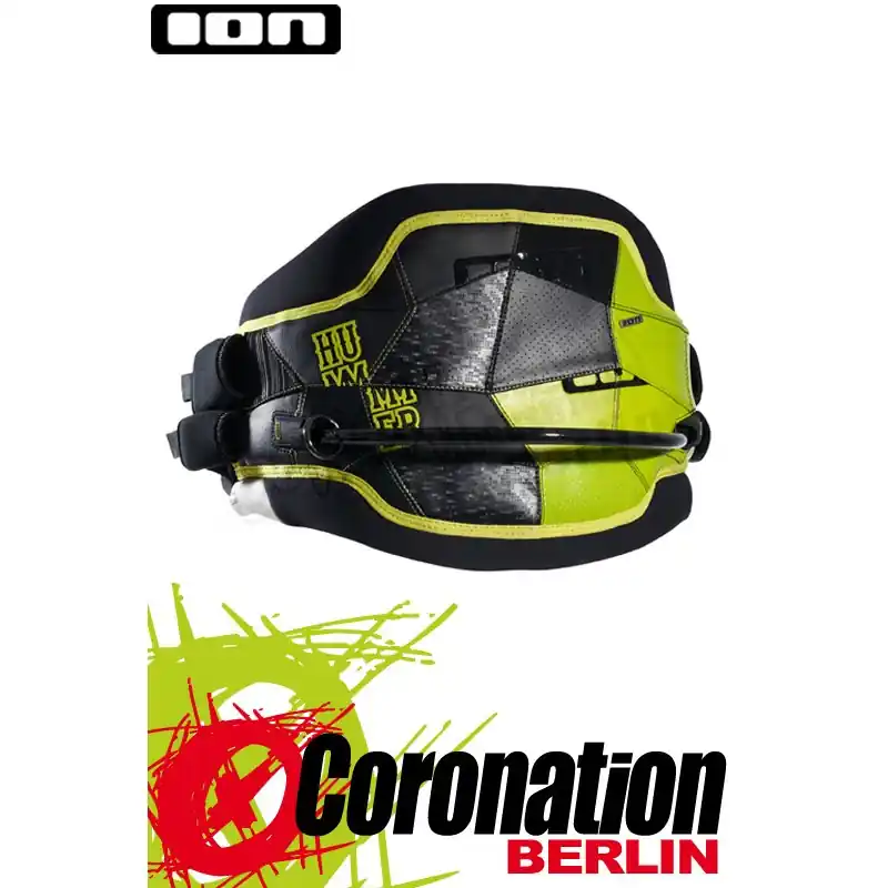 ION Hummer 2013 Kite Waist Trapez Black/Yellow Preis Gesenkt