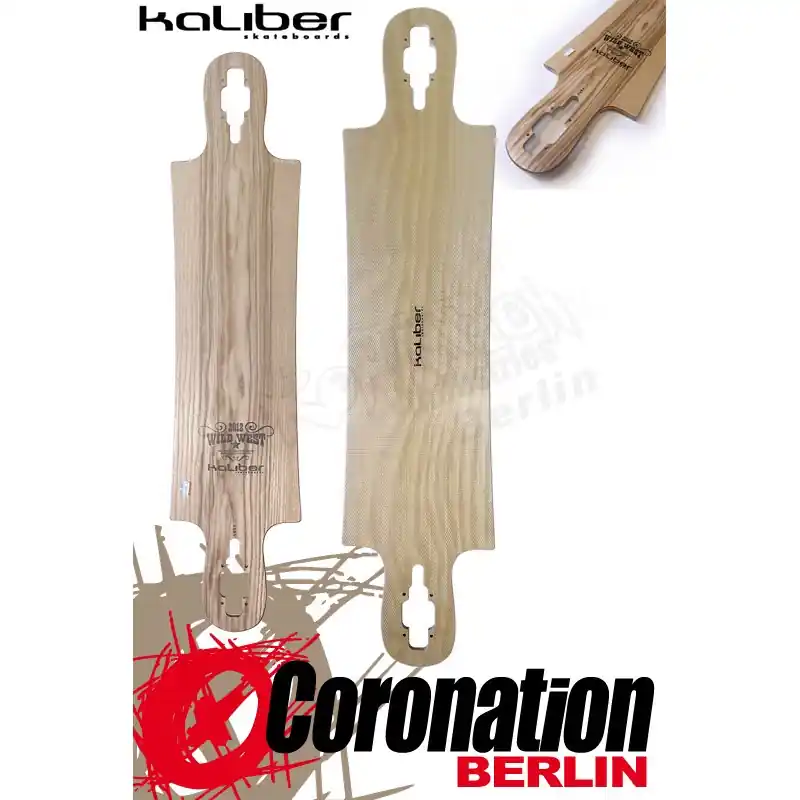 Nur Heute Kaliber Longboard Deck Jesse James Drop Thru Freeride Deck