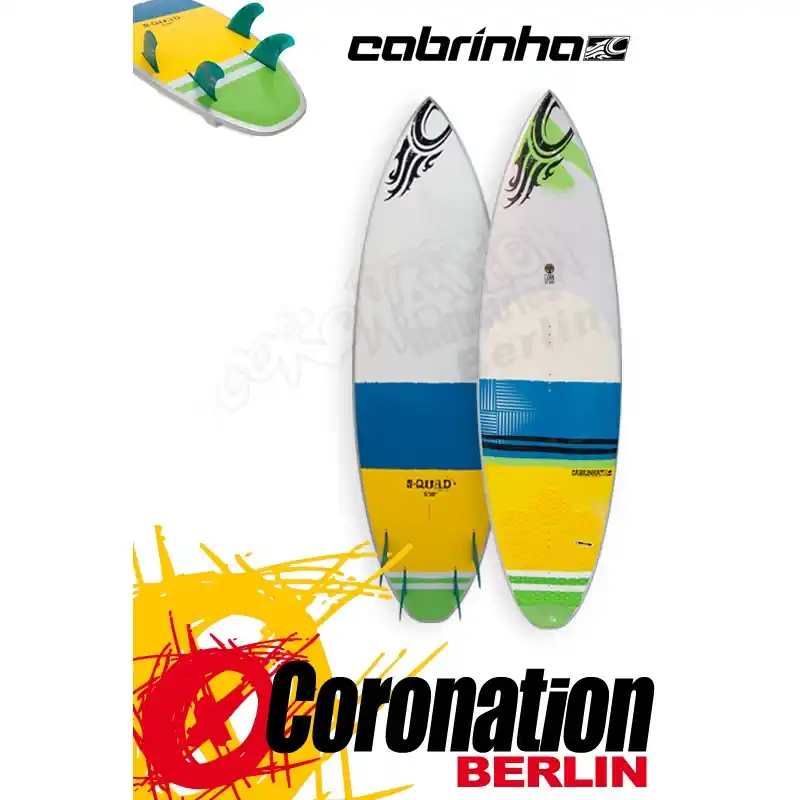 Cabrinha S-QUAD Wave-Kiteboard Surfboard 2013 Top-Seller