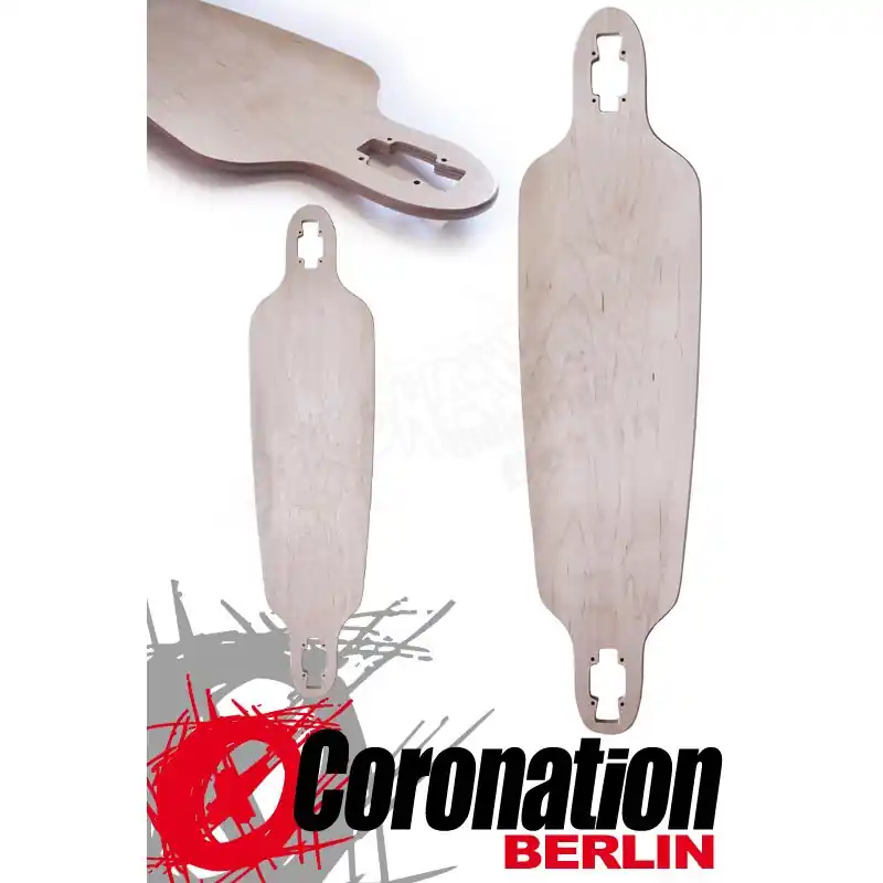 Longboard Deck Ahorn Drop Through 101cm Meistverkauft