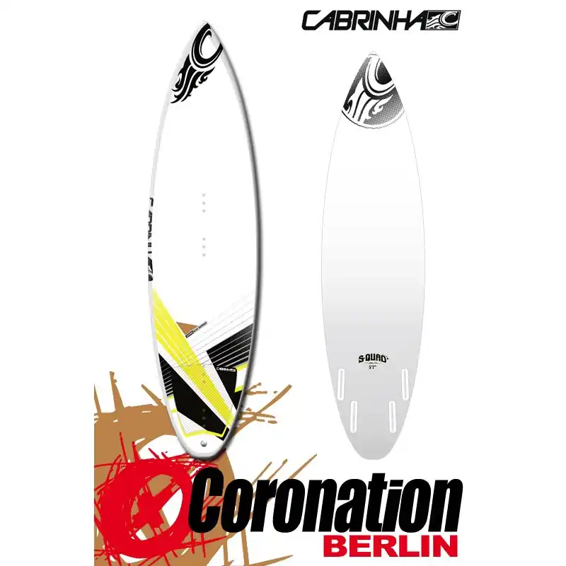 Cabrinha S-QUAD Gebraucht Wave-Kiteboard Surfboard 2012 Bestseller