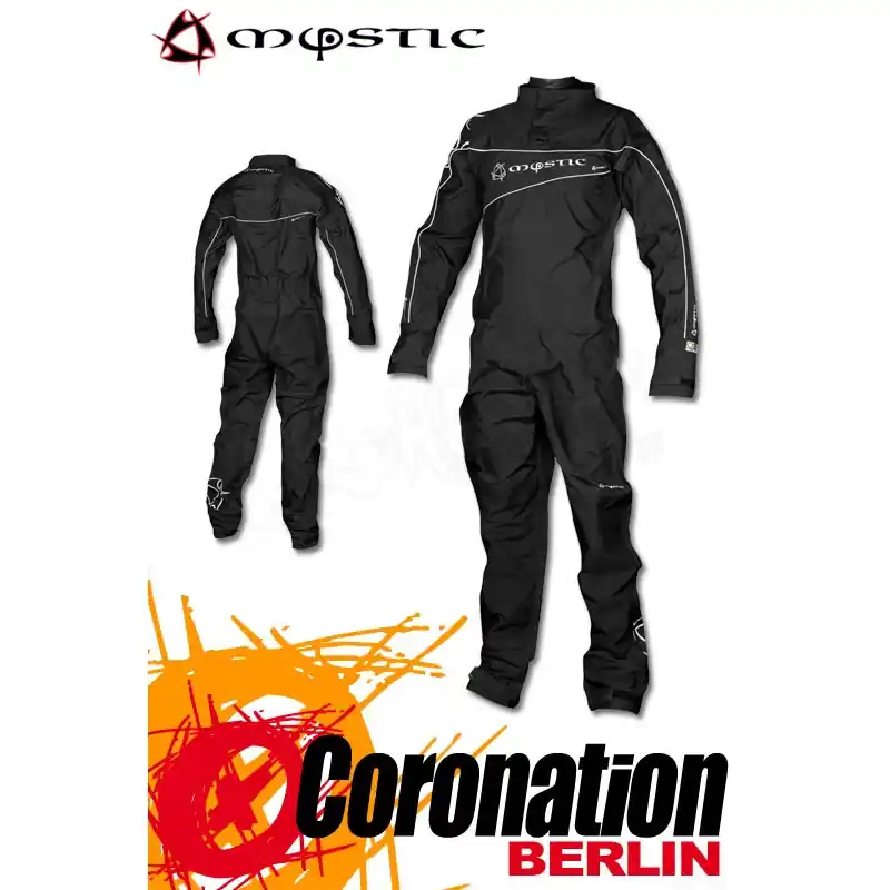 Mystic Force Drysuit Trockenanzug - Schwarz Finale Aktion