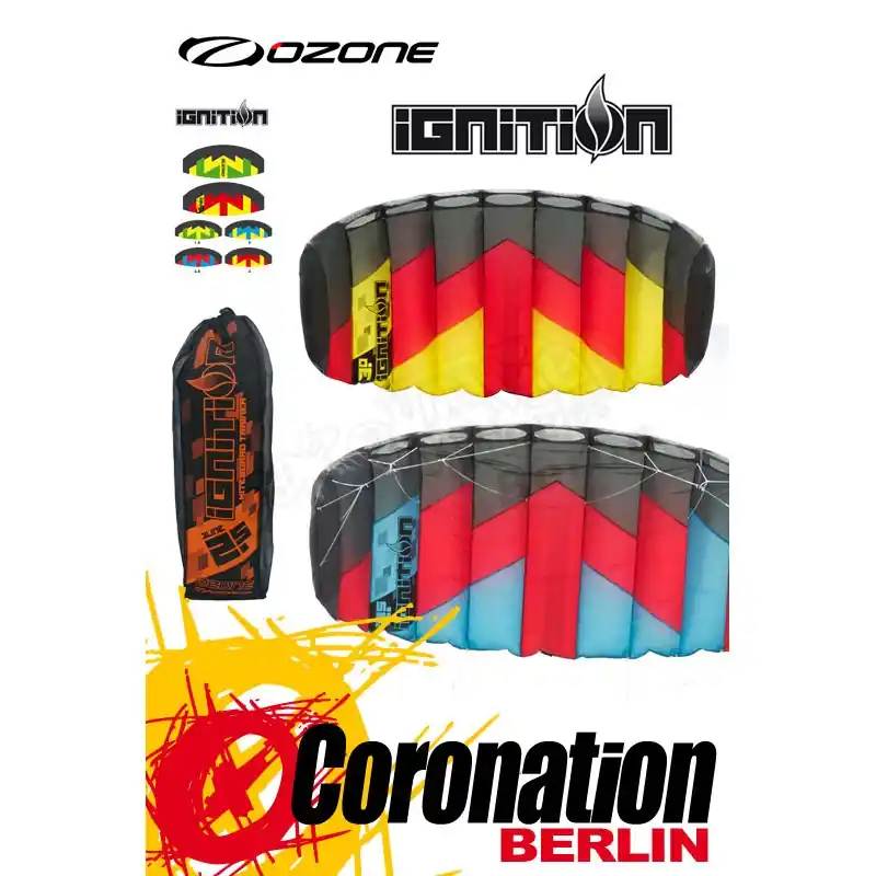 Neuheit Ozone Ignition Trainer Kite 3-Liner Powerkite 2013