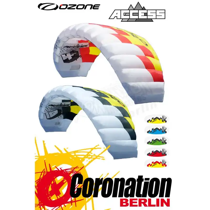 Ozone Access Snowkite Kite 10m² Versand Am Gleichen Tag