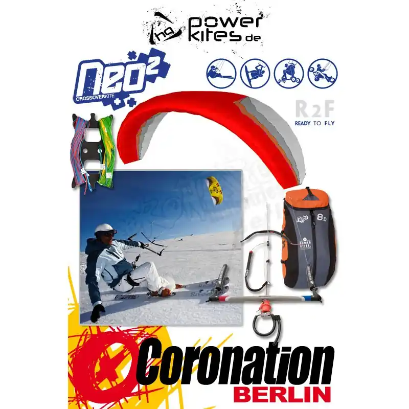 Direkt Vom Hersteller HQ Neo 2 Powerkites Depower 6.0